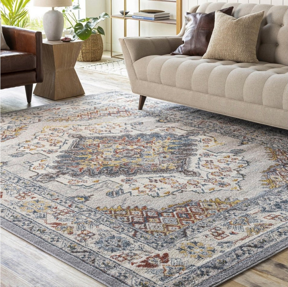 Surya JADE Teppich Taupe 200 cm 274 cm 200x274 cm Bild 1