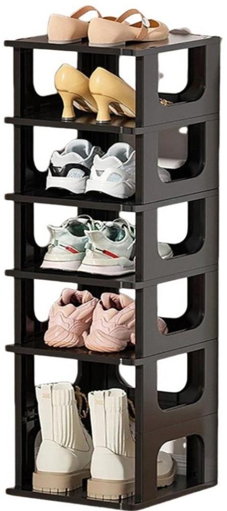 Coonoor Schuhregal Schuhschrank Schuh-Organizer, mit 6 Fächern, für 6 Paar Schuhe Bild 1