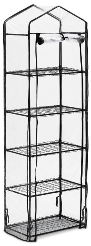 Balkon Gewächshaus mit PVC-Folie Bild 1