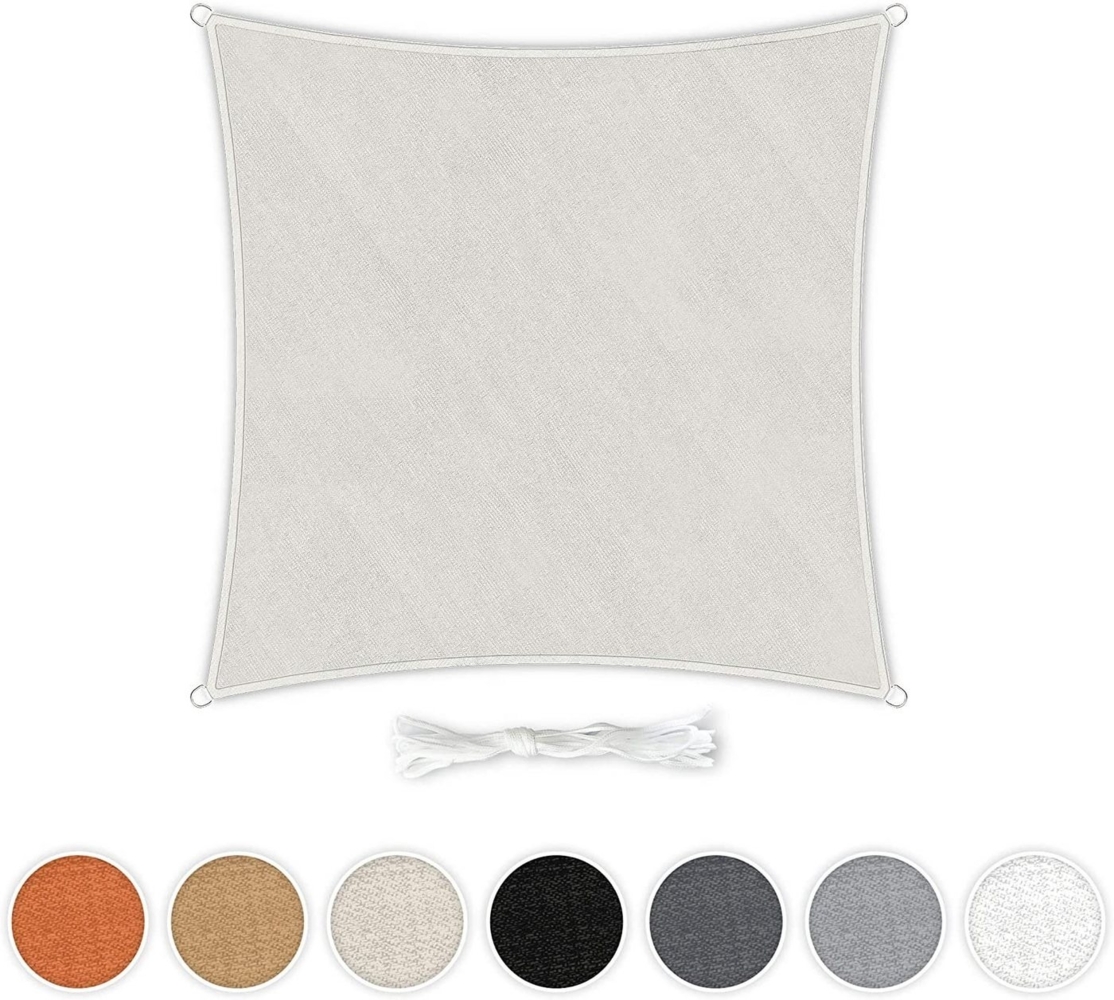Hometex Premium Textiles Sonnensegel Sonnenschutz Windschutz - robust, stabil & vielseitig, robuster und stabiler Schattenspender für Garten, Balkon und Terrasse Bild 1