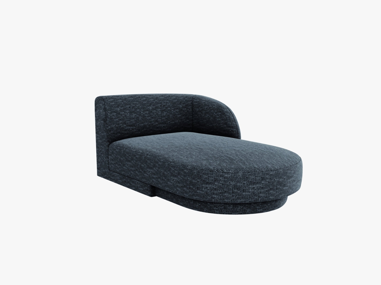 Micadoni Modul Miley 2-Sitzer Rechts Chenille Königsblau Bild 1