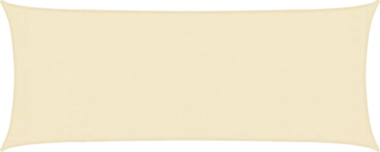 vidaXL Sonnensegel 160 g/m² Creme 2x4,5 m HDPE 311175 Bild 1