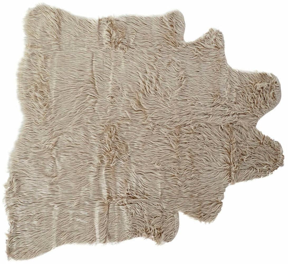 Teppich DKD Home Decor Beige (160 x 150 x 2 cm) Bild 1