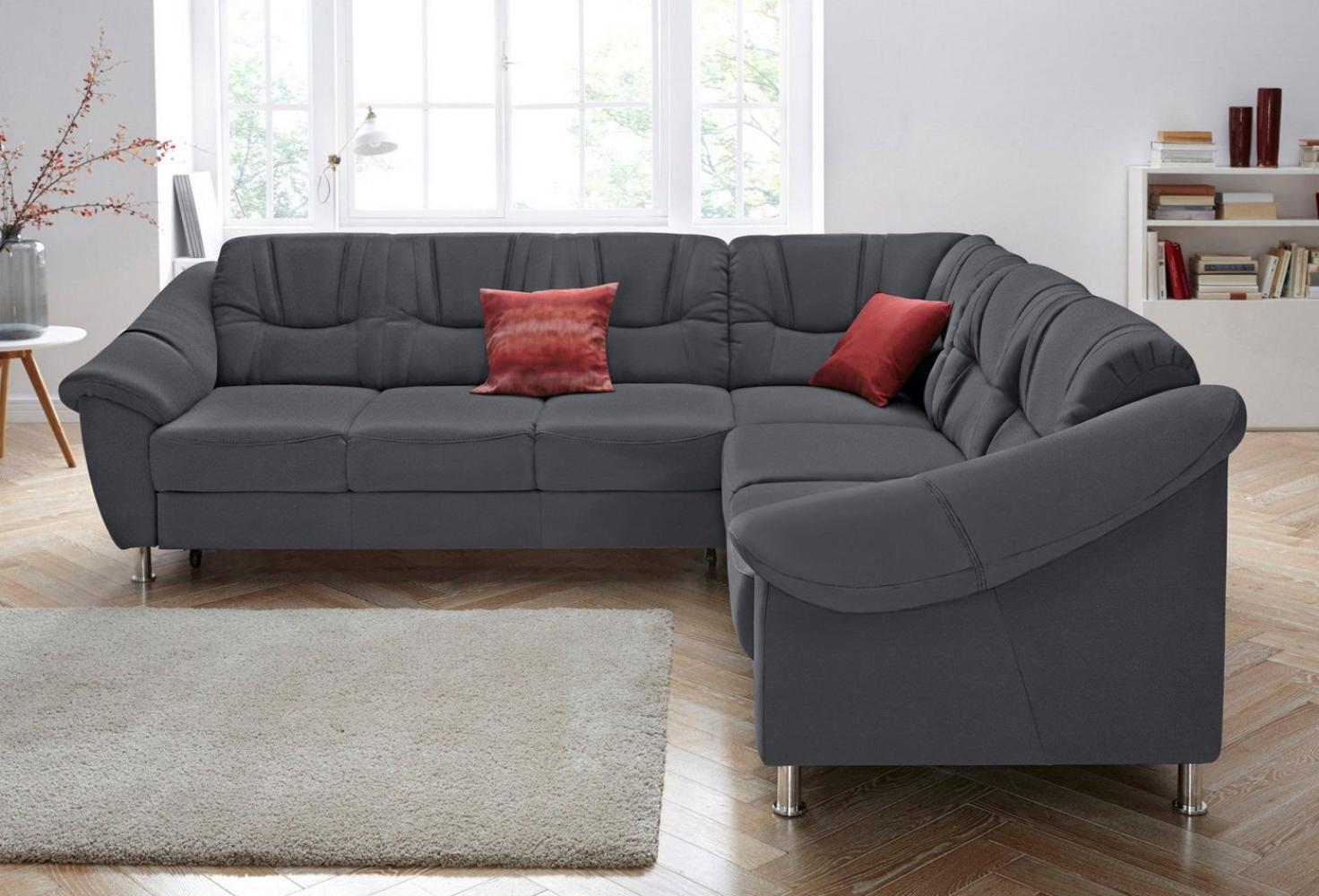 sit&more Ecksofa Salsa L-Form, mit Federkern, wahlweise mit Bettfunktion Bild 1