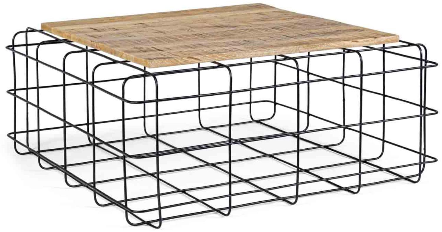 Couchtisch Trellis aus Mangoholz, 80 cm Bild 1