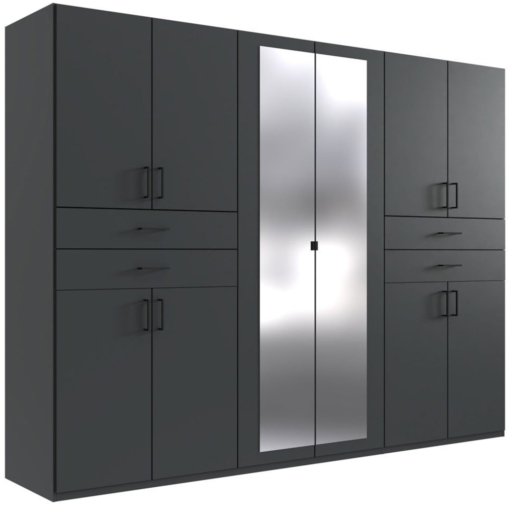 Kleiderschrank Taiga Drehtürenschrank mit Spiegel Ausführung wählbar Bild 1
