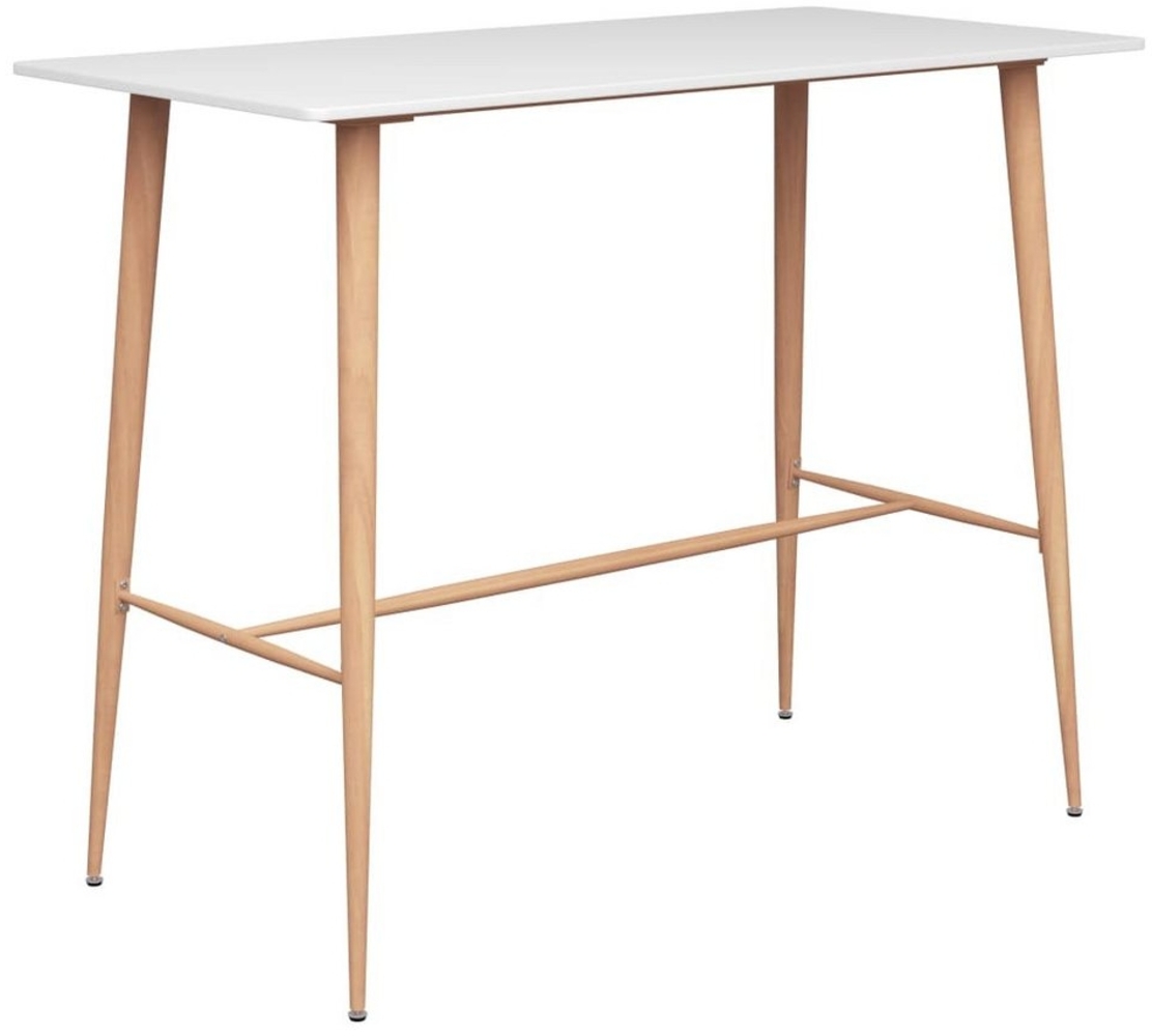 vidaXL Bartisch Weiß 120 x 60 x 105 cm [248145] Bild 1