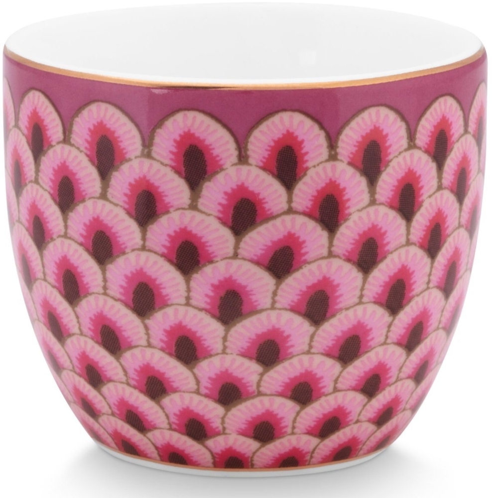 Pip Studio Eierbecher Flower Festival Scallop Dark Pink 51.011.034 Bild 1