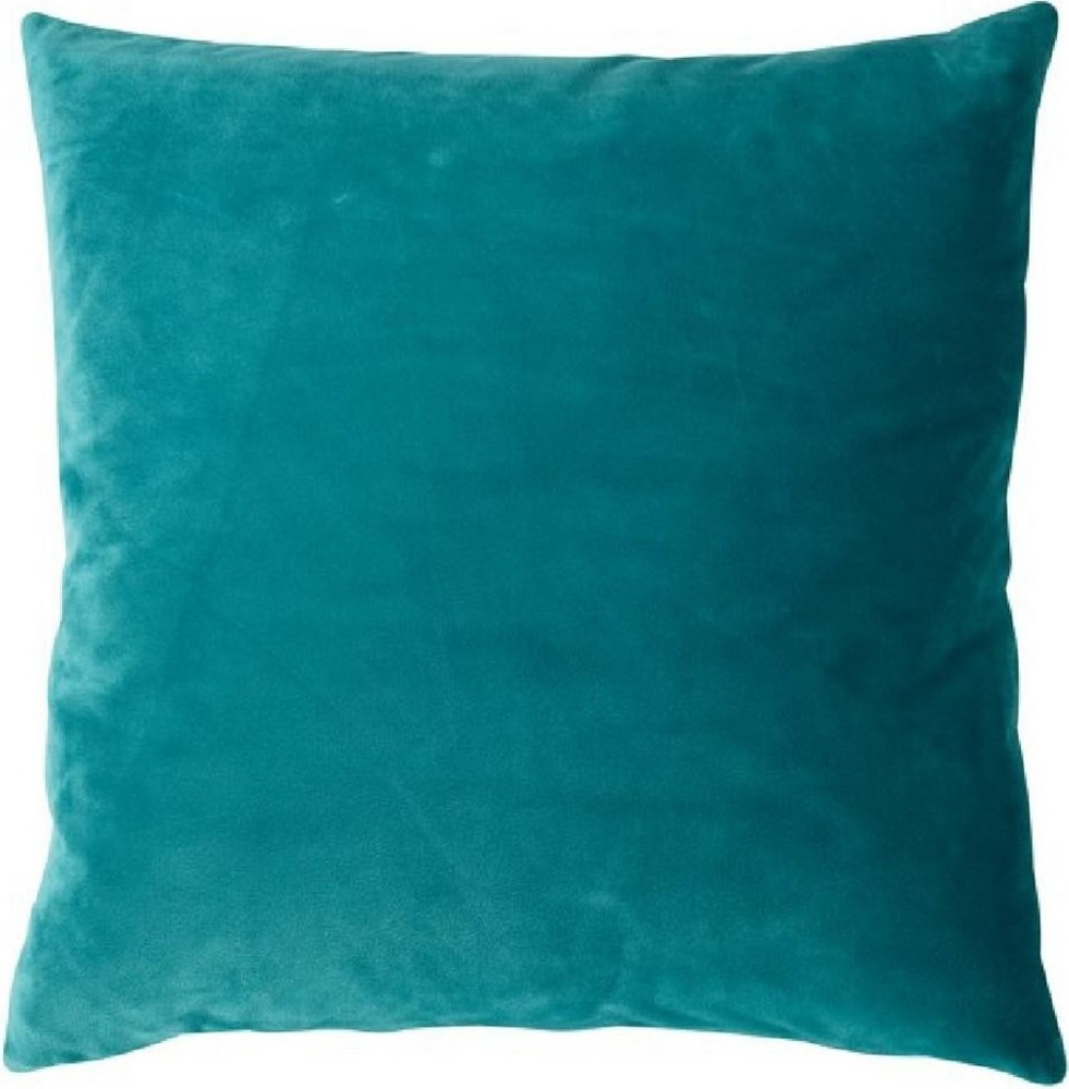 PAD Kissenhülle Samt Smooth Emerald Grün (50x50 cm) 10424-I80-5050 Bild 1