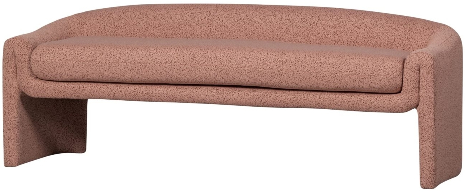 BePureHome Bank Zone aus Webstoff, Rosa, 160x52x60 cm Bild 1