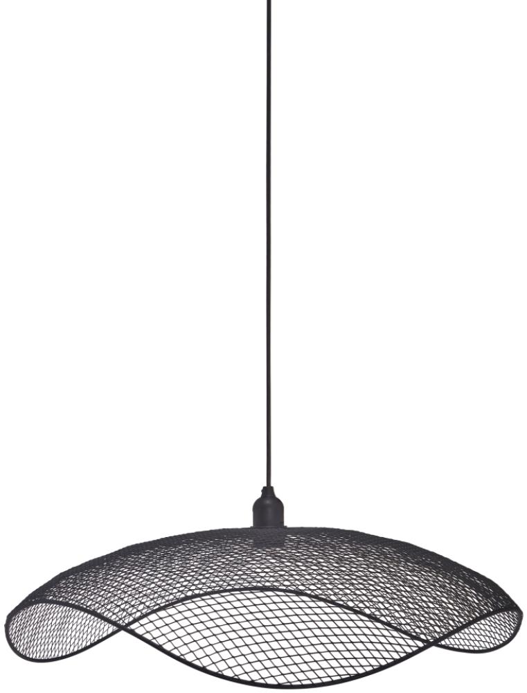 PR Home Vivi moderne Drahtgeflecht Pendelleuchte schwarz 61cm E27 Bild 1