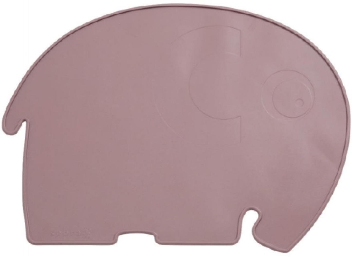 Sebra Silikon Platzdeckchen Fanto der Elefant rustic plum (sebra) Bild 1