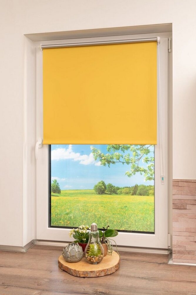Seitenzugrollo Thermo Klemmfix-Rollo, K-HOME, verdunkelnd, ohne Bohren, Klemmfix, 1 Stück Bild 1