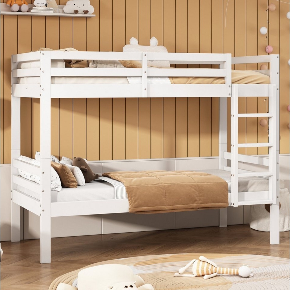 Flieks Etagenbett, Massivholz Kinderbett Umwandelbar 90x200cm Bild 1