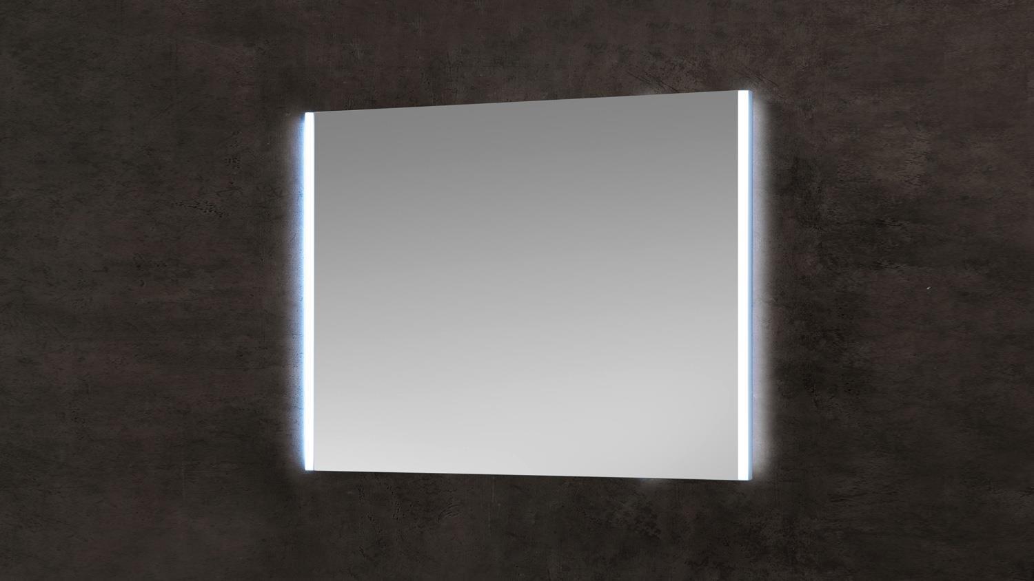 Spiegel BAYO Flurspiegel Wandspiegel mit LED und Bewegungsmelder 83x65 Bild 1