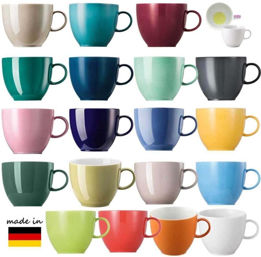 Thomas Sunny Day Kaffeetasse, Obertasse, Kakaotasse, Porzellan, New Red / Rot, Spülmaschinenfest, 200 ml, 14742 Bild 1