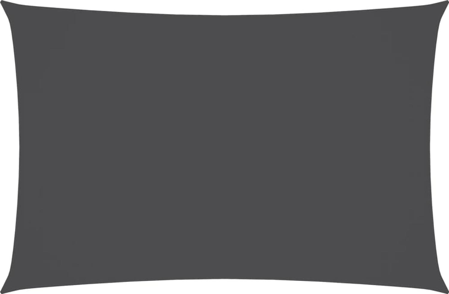 vidaXL Sonnensegel Oxford-Gewebe Rechteckig 6x8 m Anthrazit 135113 Bild 1