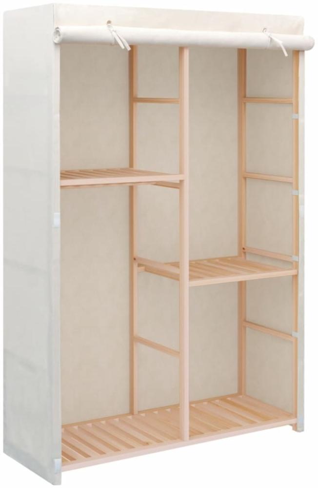 vidaXL Kleiderschrank mit 3 Ebenen 110 x 40 x 170 cm 247108 Bild 1