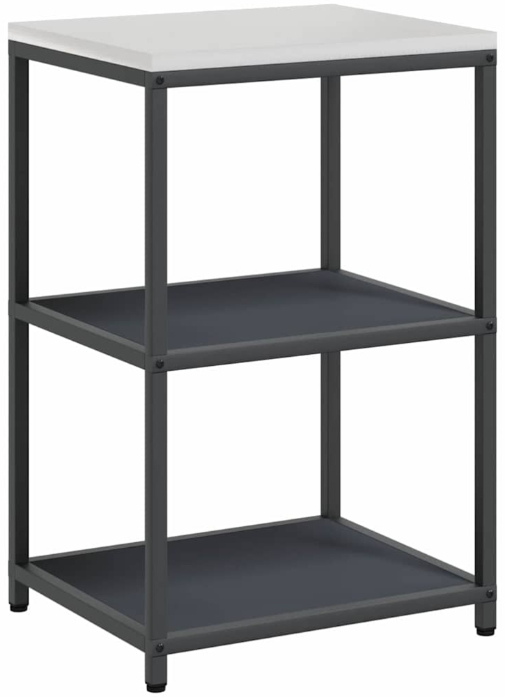 vidaXL Küchenlageregal mit Regal mit Speicher Anthrazit Stahl 874963 Bild 1