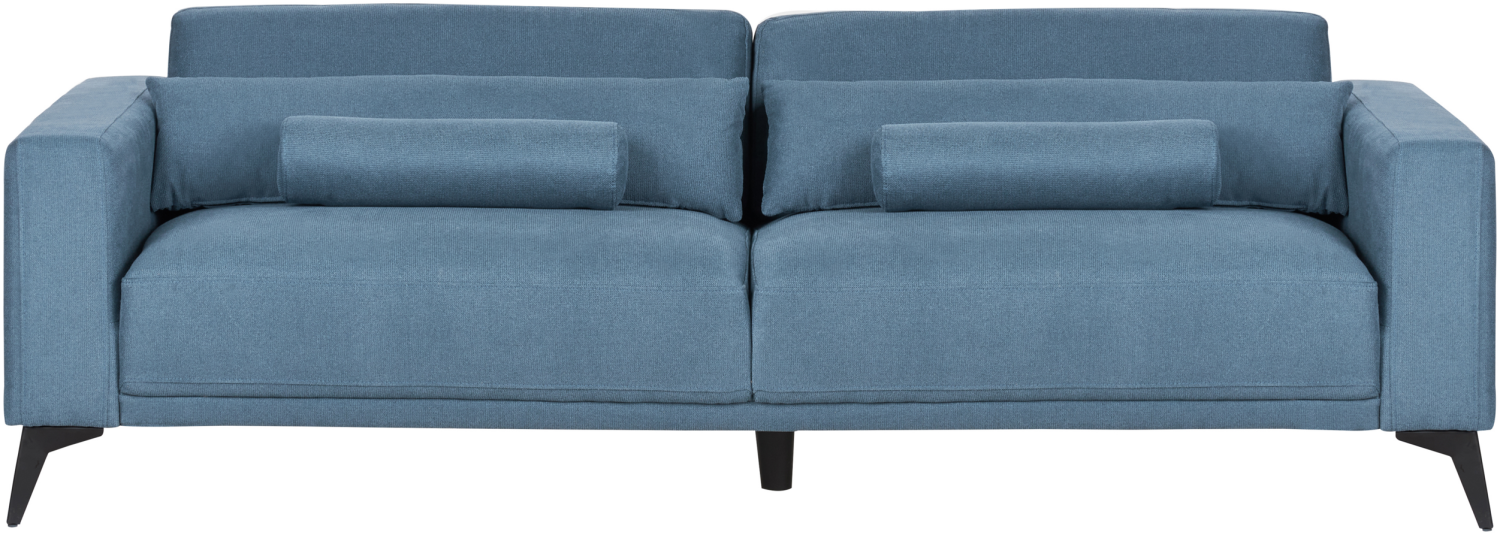 3-Sitzer Sofa Stoff blau ANGE Bild 1