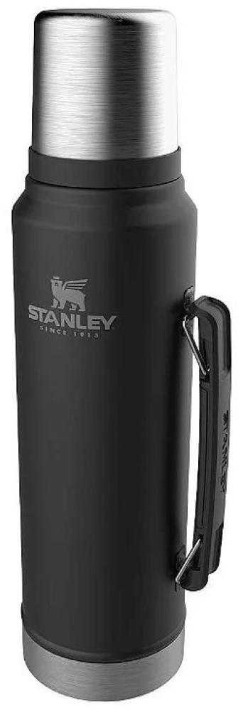 Stanley Isolierflasche Classic 1 Liter schwarz/ silberf Bild 1