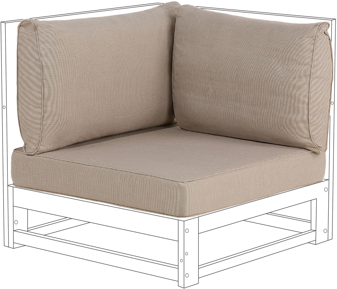 Outdoor Kissenbezug Set TIMOR Taupe Bild 1