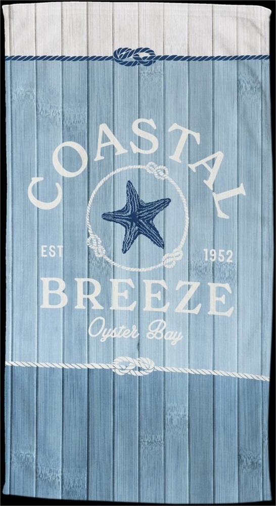 good morning Strandtuch Breeze, Velours (Packung, 1-St), Mikrofaser, Velours, Strandtuch, saugfähig, leicht, 100x180 Bild 1