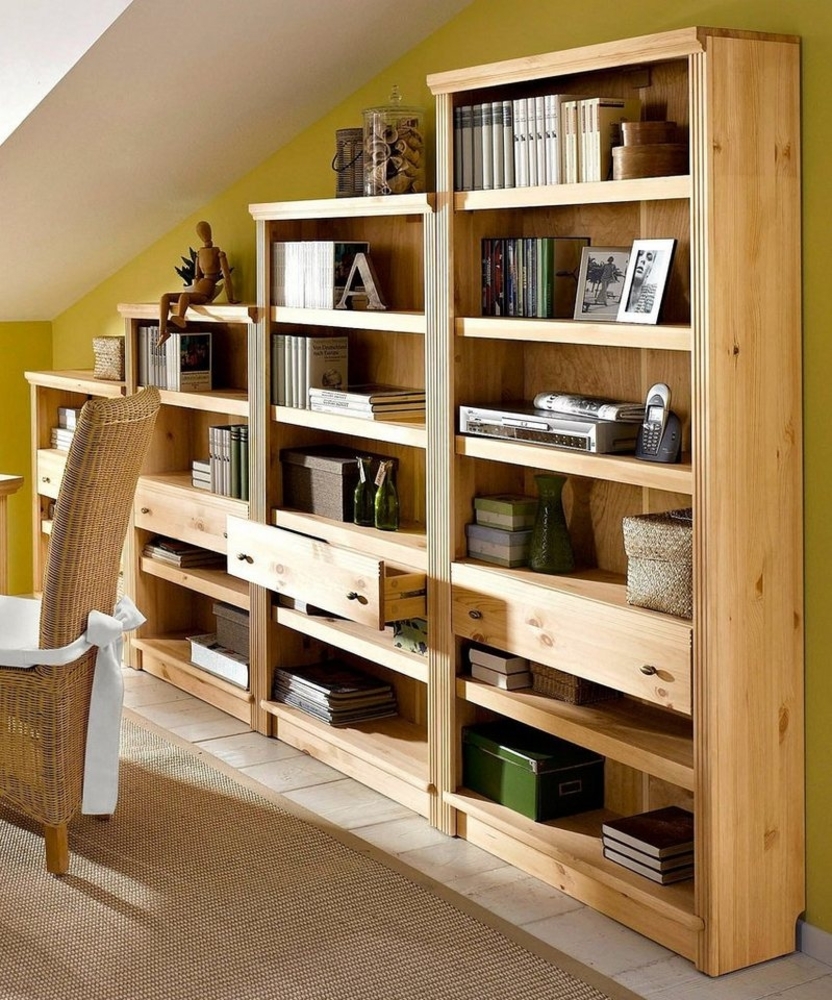 Home affaire Standregal Soeren, Aus massiver Kiefer, Maße (B/T/H): 80/29/67 cm Bild 1