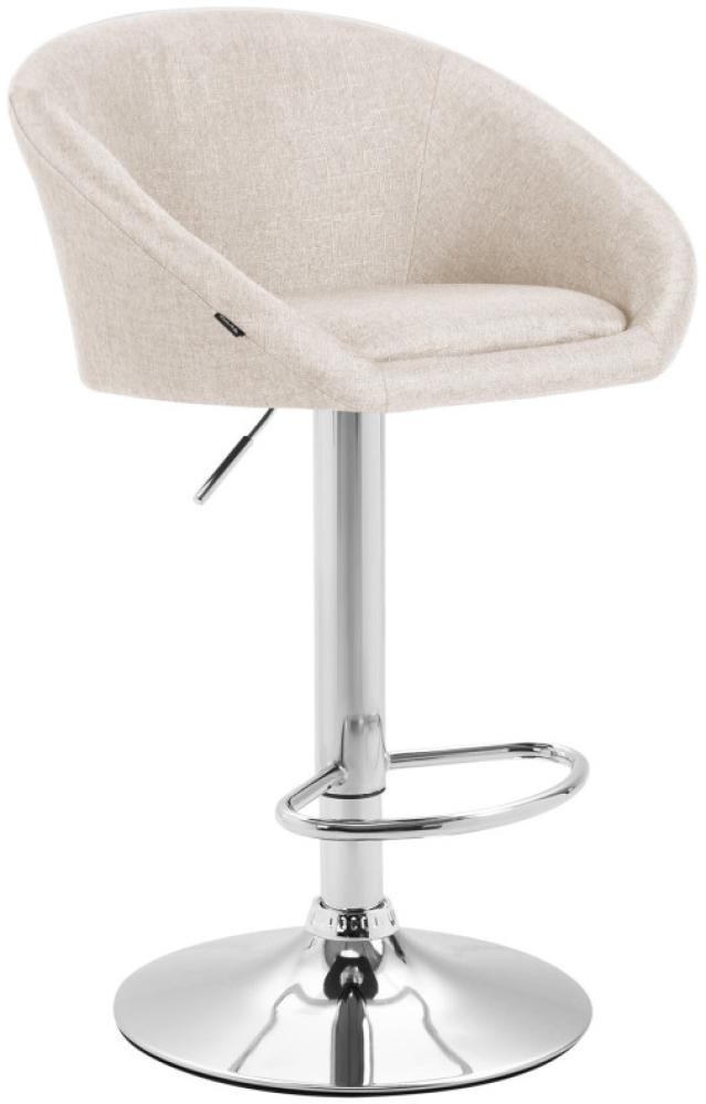 Barhocker Miami V2 Stoff, creme Bild 1