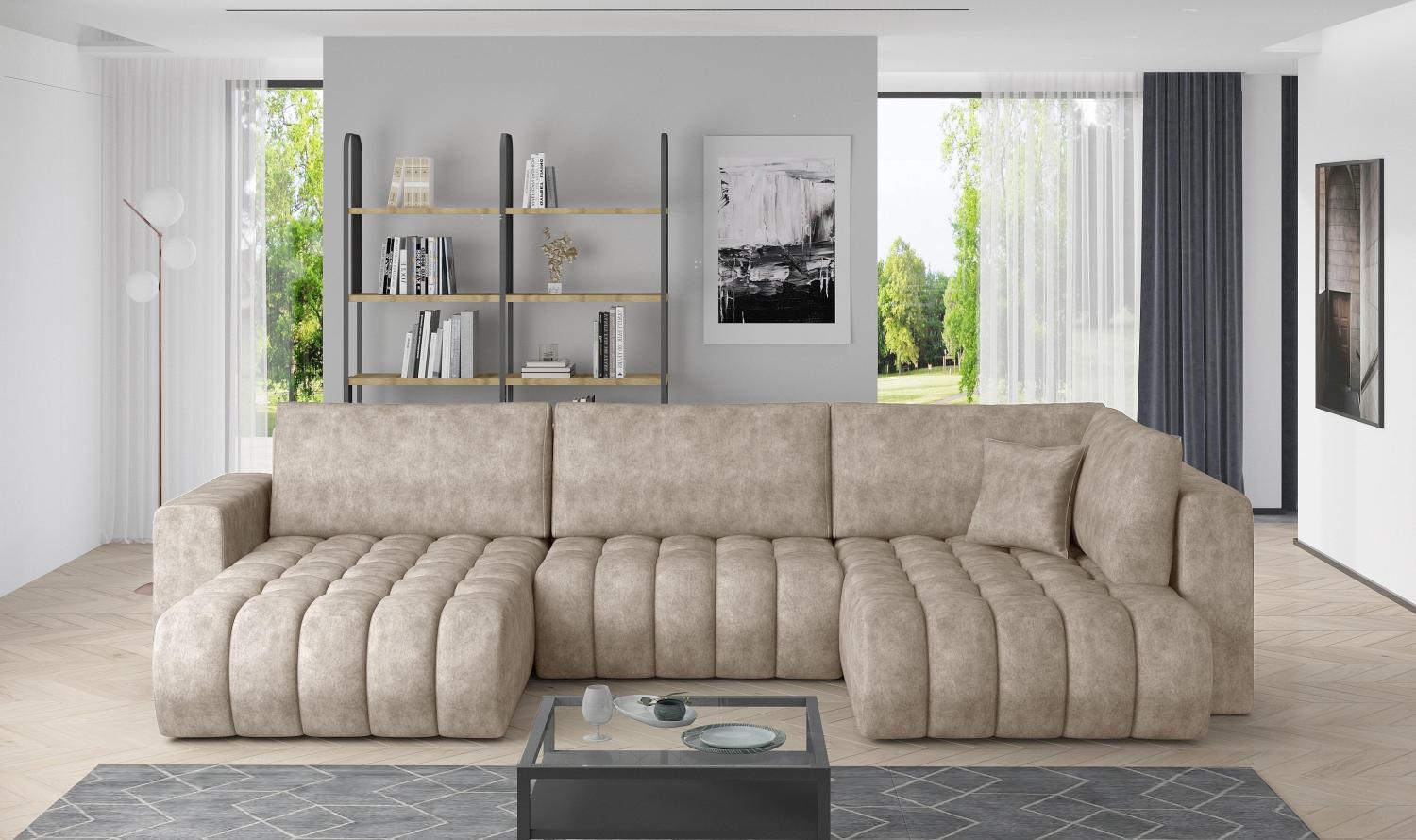 Wohnideebilder Bonito Beige Ecksofas & Eckcouches CO-BON-LT-18LE Bild 1