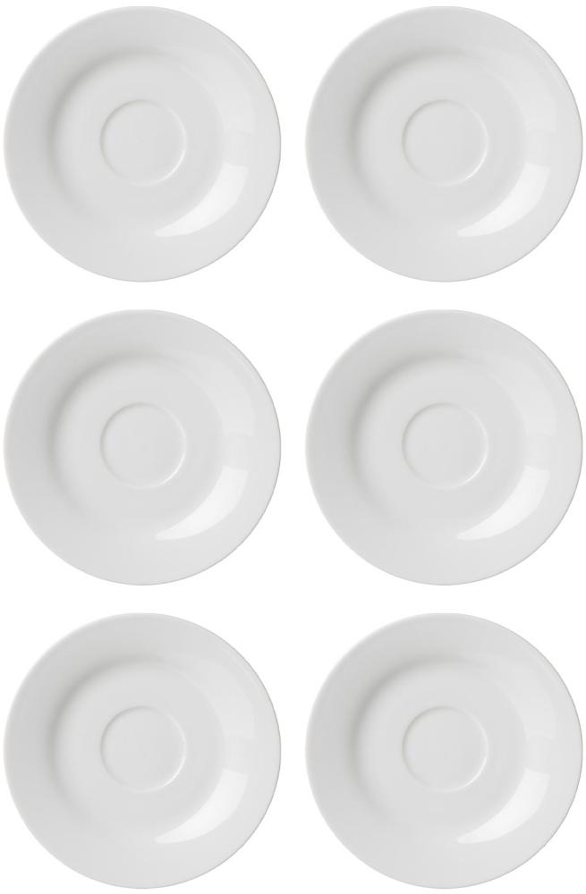 Ritzenhoff & Breker BIANCO Untertasse Kaffee 6er Set Bild 1