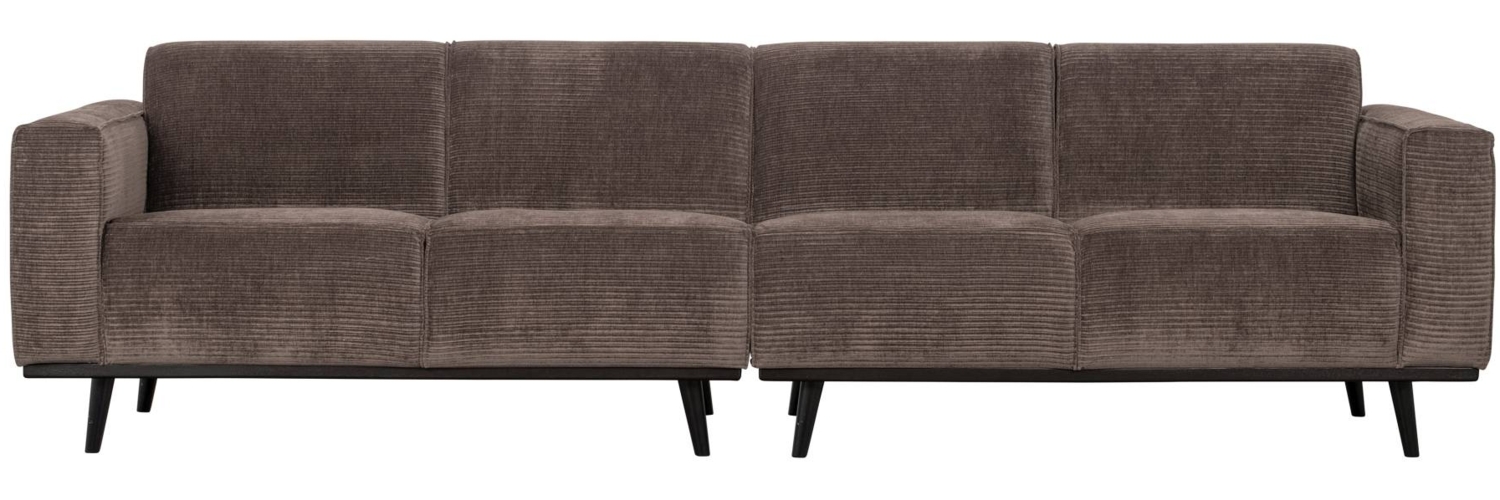 Sofa Statement L aus gewebten Jacquard, Taupe Bild 1