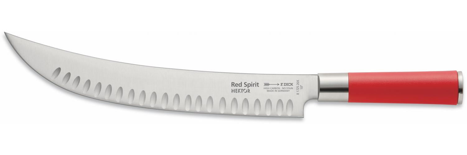 Friedrich Dick Red Spirit Zerlegemesser Hektor mit Kullenschliff, Klingenlänge 26 cm Bild 1