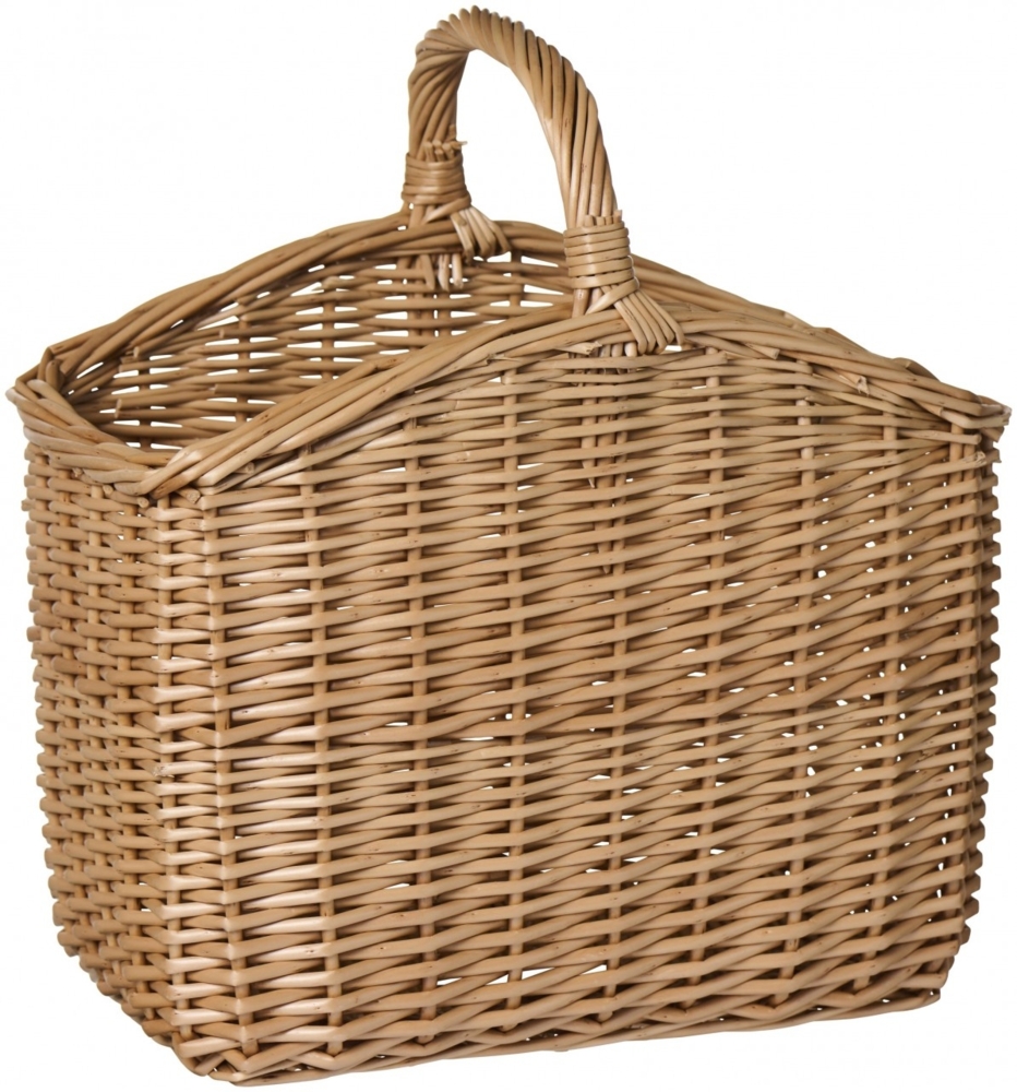 Ib Laursen - Korb Weidenkorb mit Henkel B23xH26xL35cm Weide Natur 29044-00 Bild 1