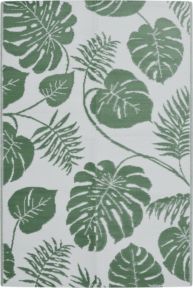 vidaXL Outdoor-Teppich ARAKIL Grün 140x200 cm PP 316936 Bild 1