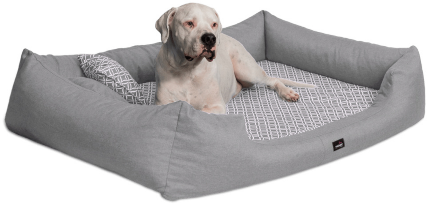 ELLEN Orthopädisches Hundebett - 14 Taupe, 110x90cm Bild 1