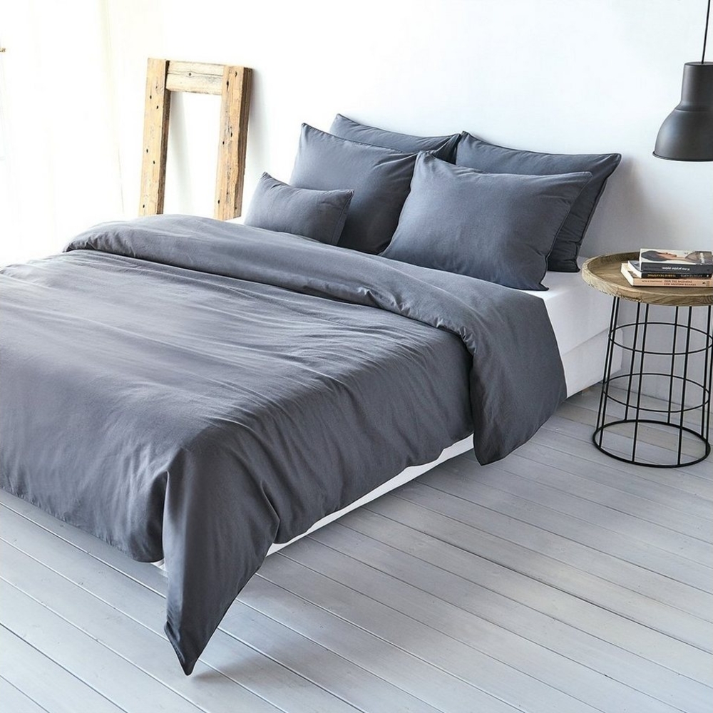 TRAUMSCHLAF Bettwäsche Cotton-Leinen, Leinen, 2 teilig, 30% Leinen Bild 1