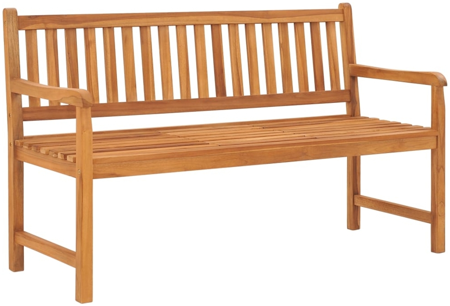 vidaXL 3-Sitzer Gartenbank mit Tisch 150 cm Massivholz Teak 49361 Bild 1