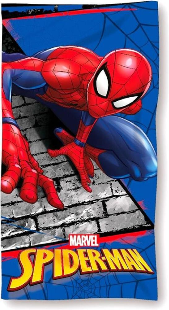 Spiderman Strandhandtuch Kinderhandtuch Strandtuch für Kinder 70x140 cm Bild 1