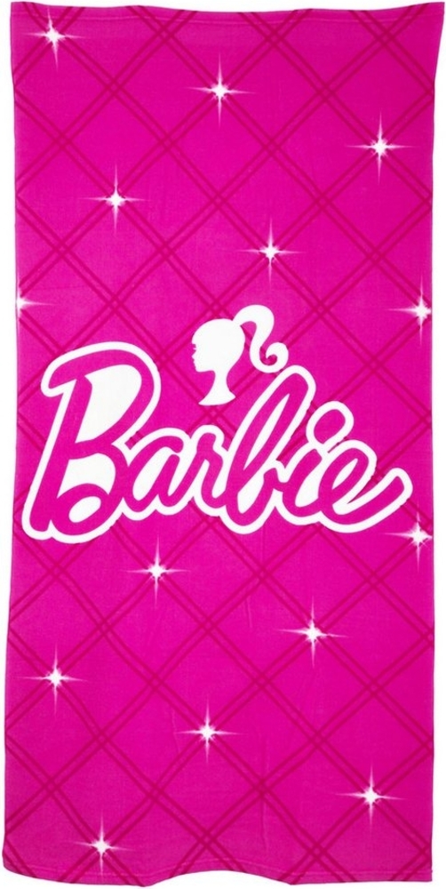 Barbie Strandtuch Barbie Mikrofaser Strandtuch Badetuch Duschtuch XL 70x140 cm Bild 1