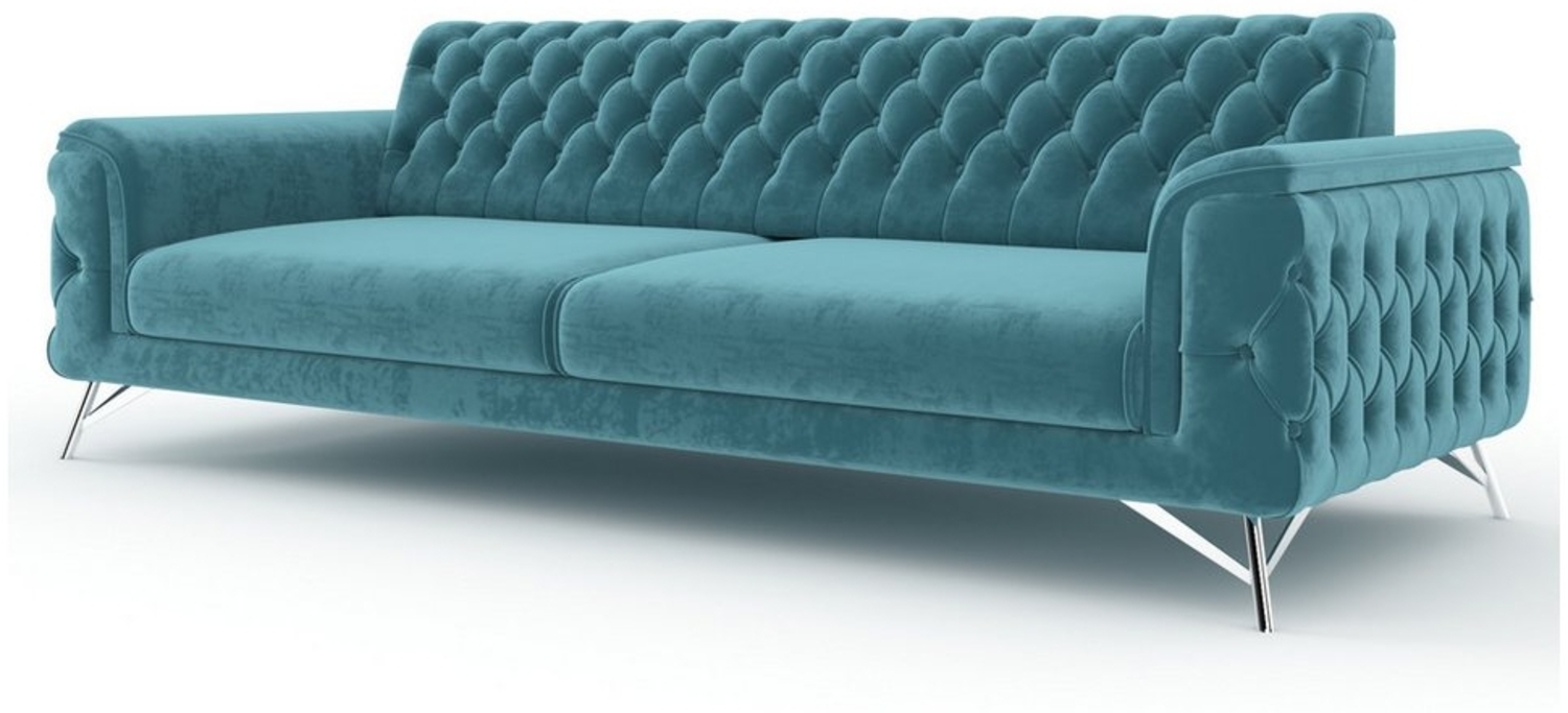 Möbeldreams Chesterfield-Sofa Alina Chesterfield 3-Sitzer Schlafsofa Bild 1