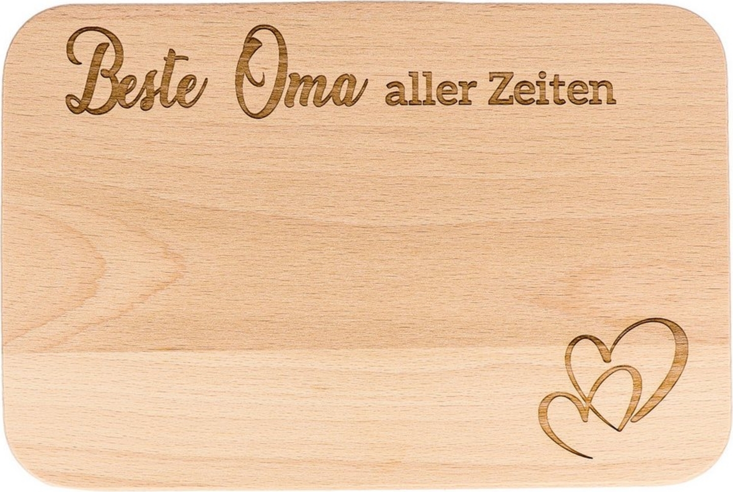 Spruchreif® Frühstücksbrett · Frühstücksbrettchen aus Holz mit Gravur · Geschenk für Großeltern Bild 1