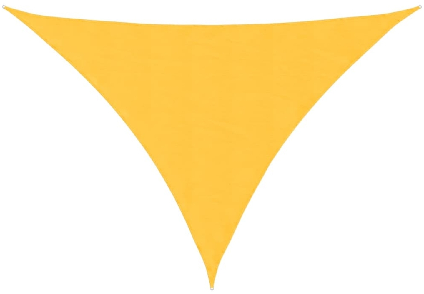 vidaXL Sonnensegel Oxford-Gewebe Dreieckig 4x5x5 m Gelb 135619 Bild 1