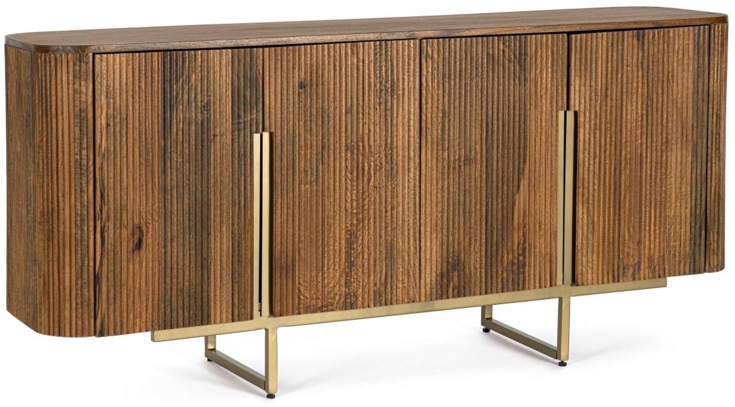 Sideboard Vilas aus Mangoholz, 4 Türen Bild 1