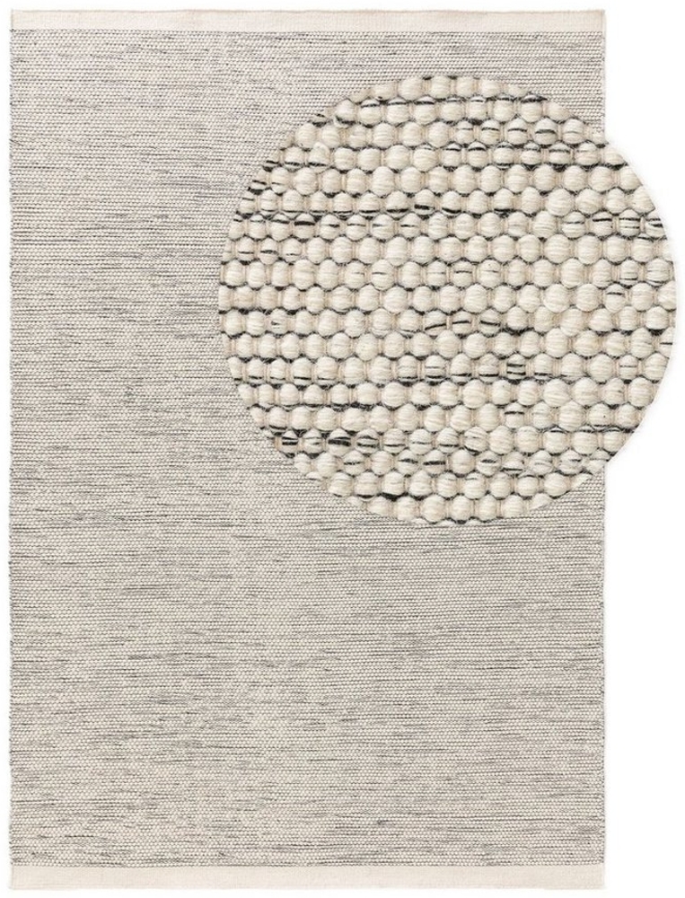 benuta Wollteppich Rocco, rechteckig, Höhe: 5 mm, Kunstfaser, Berber, Ethno-Style, Wohnzimmer Bild 1
