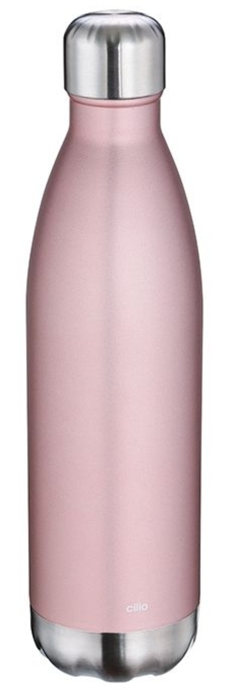 Cilio Elegante Isoliertrinkflasche 750 ml rosegold Bild 1