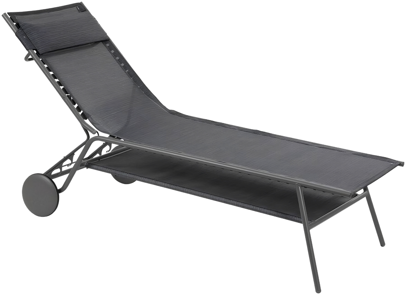 Lafuma Miami II Haut Batyline® Duo Sonnenliege Obsidian LFM5172.9718 Bild 1