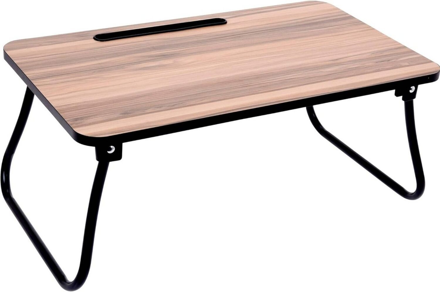 Excellent Houseware Laptoptisch Klappbar Natur und Schwarz 447447 Bild 1