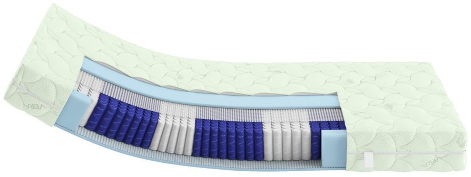 Matratzen Perfekt Taschenfederkernmatratze MÜNCHEN, 23cm hoch, 1000 Federn, 180x200 cm, H3 Bild 1