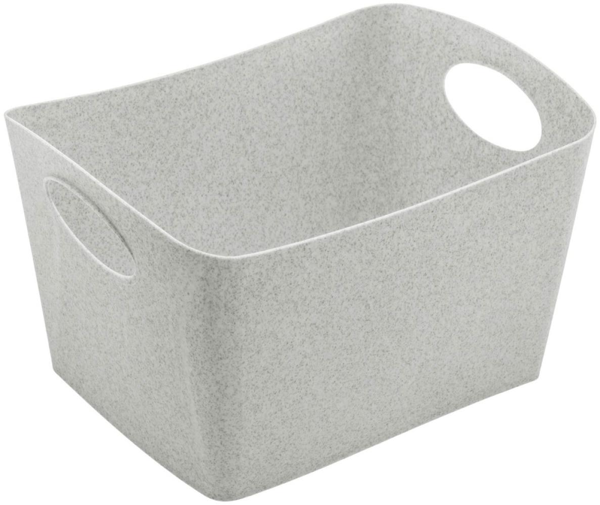 Koziol Boxxx S Aufbewahrungsbox, Aufbewahrungskiste, Aufbewahrungskörbchen, Körbchen, Aufbewahrung, Kunststoff, Organic Grey, 1 L, 5745670 Bild 1